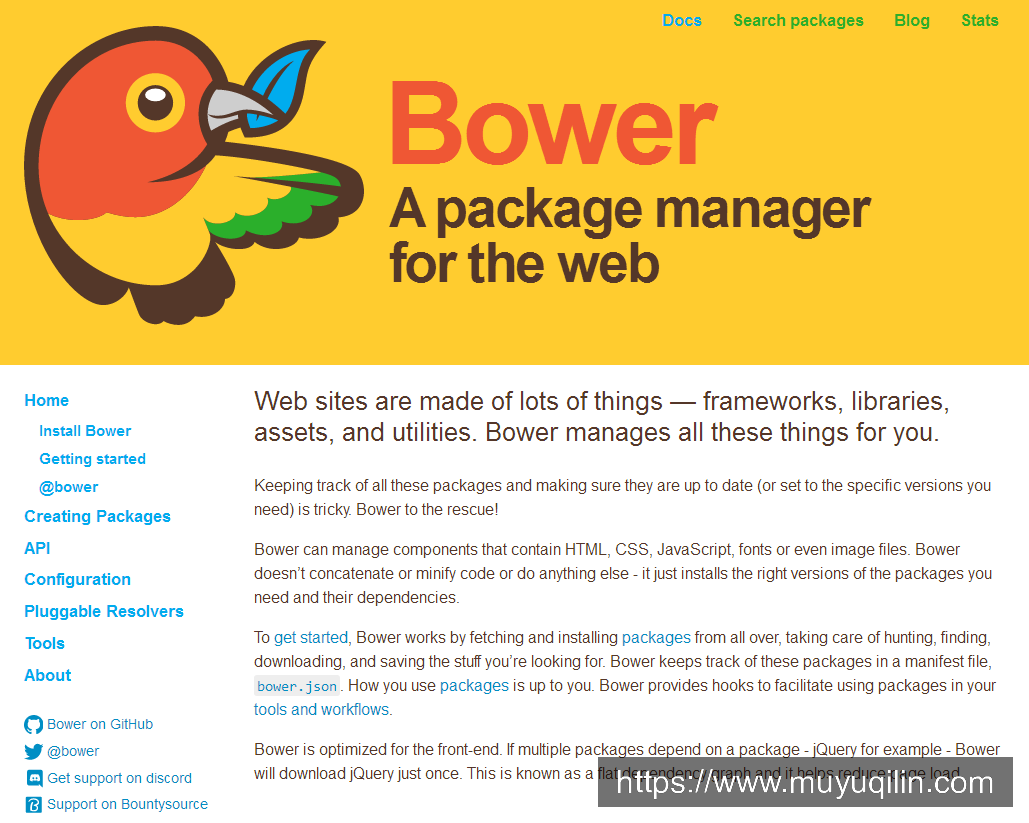 bower英文网